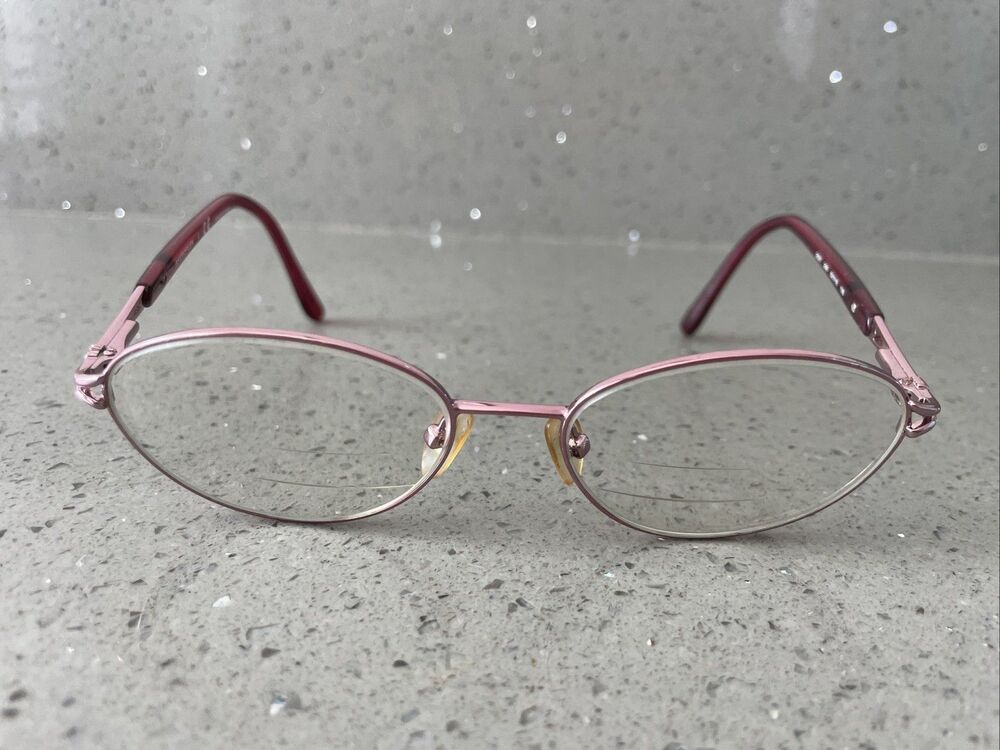 Sferoflex Eyeglasses Frames ONLY 52-16-135 2527 299 Purple Pink Round full rim